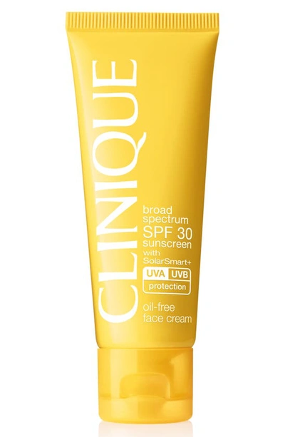 CLINIQUE CLINIQUE BROAD SPECTRUM SPF 30 SUNSCREEN OIL-FREE FACE CREAM,ZPYH01