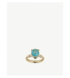 GUCCI LE MARCHÉ DES MERVEILLES 18CT YELLOW-GOLD, TURQUOISE AND DIAMOND RING,757-10001-YBC5028680030