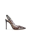 GIANVITO ROSSI KYLIE 100 LEOPARD-PRINT PERSPEX PUMPS