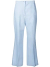 PARTOW CROPPED FLARED TROUSERS
