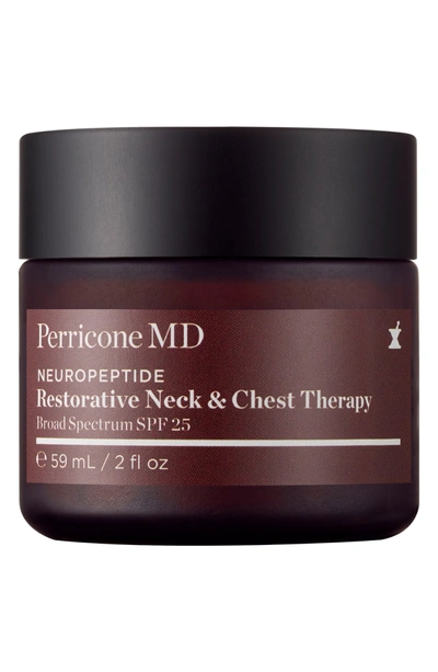 Perricone Md Neuropeptide Restorative Neck & Chest Therapy Spf 25 2 Oz.