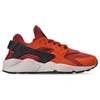 NIKE MEN'S AIR HUARACHE RUN CASUAL SHOES, RED - SIZE 13.0,2427096