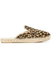 Manebi Flat Espadrilles In Brown