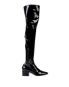 Sergio Rossi Knee Boots In Black