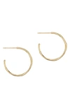 GORJANA TANER SMALL HOOP EARRINGS,193-009-G