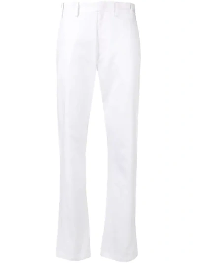 N°21 Nº21 Slim-fit Tailored Trousers - 白色 In White