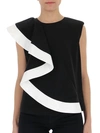 GIVENCHY GIVENCHY SLEEVELESS RUFFLE TOP