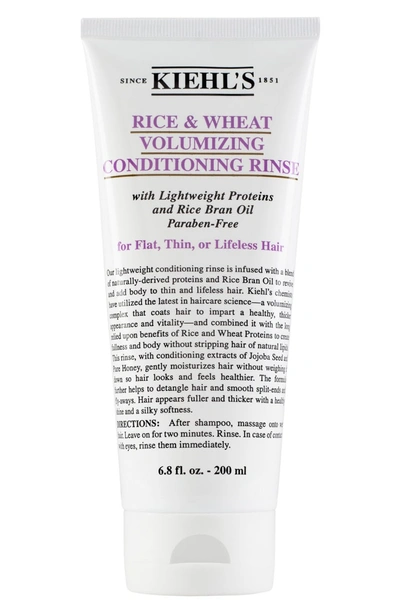 Kiehl's Since 1851 Rice & Wheat Volumizing Conditioning Rinse, 6.8 oz