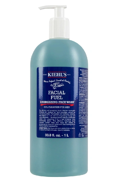 Kiehl's Since 1851 Facial Fuel Energizing Face Wash For Men, 33.8 oz In No Color