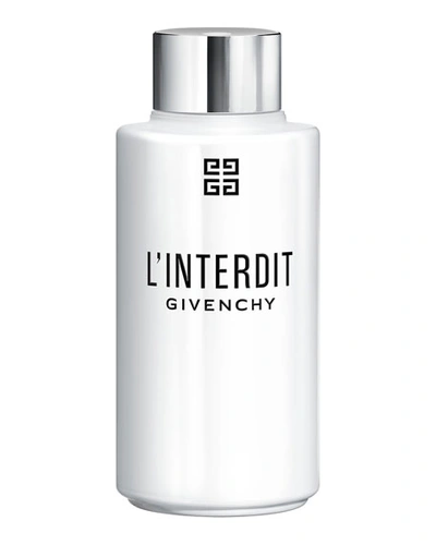 Givenchy L'interdit Eau De Parfum Bath & Shower Oil, 6.7-oz. In White