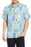 TOMMY BAHAMA THINK OUTSIDE THE FRONDS SILK CAMP SHIRT,T322002
