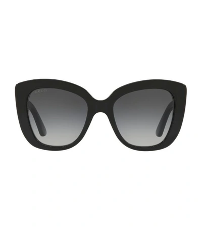 Gucci Oversized Round Sunglasses In Black