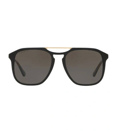 Gucci Square Aviator Sunglasses