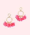 LILLY PULITZER CASCADING PETALS HOOP EARRINGS,001342
