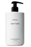 BYREDO VETYVER HAND LOTION,200069