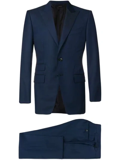 Tom Ford Formal Suit In Blue