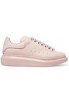 ALEXANDER MCQUEEN Leather exaggerated-sole trainers