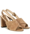 TOD'S SUEDE SANDALS,P00372125