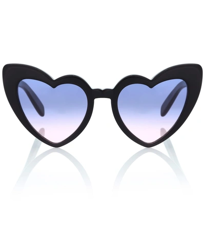 Saint Laurent New Wave Sl 181 Lou Lou Sunglasses In Black