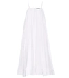 SIMONE ROCHA COTTON MIDI DRESS,P00369616