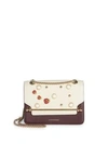 STRATHBERRY Mini East/West Faux Pearls Leather Shoulder Bag