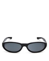 BALENCIAGA WOMEN'S OVAL SUNGLASSES, 59MM,BB0007S001