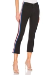 PAM & GELA CROPPED FLARE WITH CLASSIC STRIPE PANT