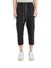 RICK OWENS ASTAIRES CROPPED TROUSERS,10822982