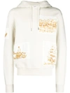 AMI ALEXANDRE MATTIUSSI HOODIE WITH PATCH