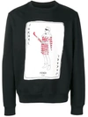 FENDI GRAPHIC PRINT SWEATSHIRT