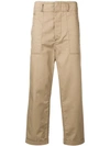 MARNI CROPPED CARGO TROUSERS
