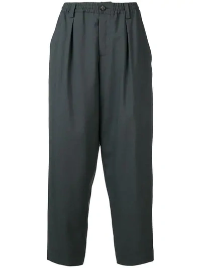 Marni Elasticated Waist Tapered Trousers - 灰色 In Grey