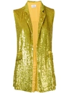 P.A.R.O.S.H SEQUIN WAISTCOAT