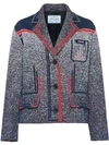 PRADA TECHNICAL MOULINÉ JACQUARD JACKET