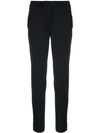 Incotex High-waisted Slim-fit Trousers In Blue