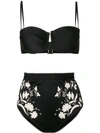 ZIMMERMANN ZIMMERMANN JUNIPER BIKINI SET - 黑色