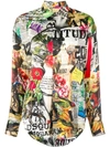 DSQUARED2 PRINTED BUTTON SHIRT