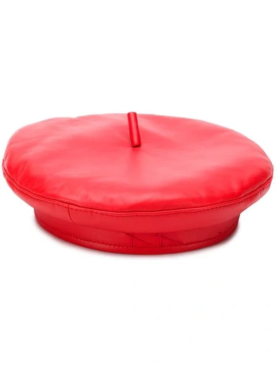 Ruslan Baginskiy Logo Basque Beret - 红色 In Red