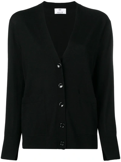 Allude Straight-fit Cardigan - 黑色 In Black