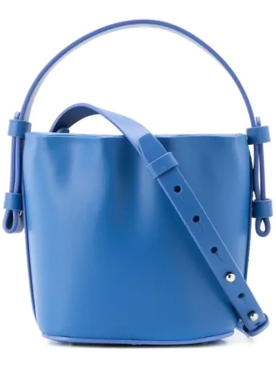 Nico Giani Adenia Bucket Bag In Blue