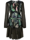 CYNTHIA ROWLEY INVERNESS FISH BELL SLEEVE DRESS