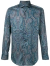 ETRO PAISLEY PRINT SPREAD COLLAR SHIRT