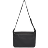 STAY MADE STAY MADE BLACK LEATHER SIDE SATCHEL