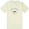 Saint Laurent Free Bird Tee In Yellow