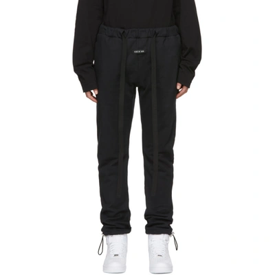 Fear Of God Black Core Lounge Trousers In 010 Vintage