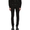 GIVENCHY GIVENCHY BLACK DISTRESSED JEANS