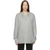 A-COLD-WALL* A-COLD-WALL* GREY BRACKET LONG SLEEVE T-SHIRT