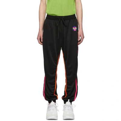 Versace Underwear Black Fluo Contrast Lounge Pants