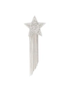 SAINT LAURENT SAINT LAURENT STAR CHARM BROOCHE - 银色