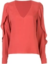 BIANCA SPENDER CONCORDE SLIT SLEEVE BLOUSE